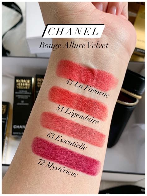 rouge velvet chanel 43|temptalia chanel rouge lipstick.